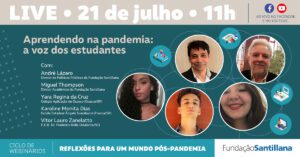 Aprendendo na pandemia: a voz dos estudantes